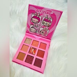 9-color eyeshadow palette featuring Labubu characters from The Monsters series